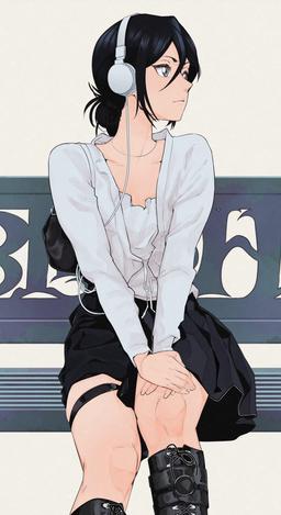 Casual Rukia [Bleach] (1518X2782)