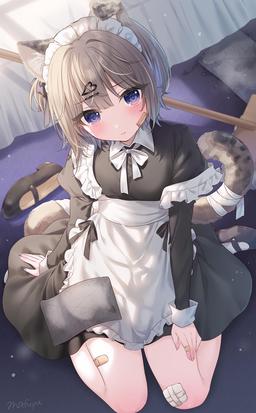 Clumsy Maid [Original][2010x3246]