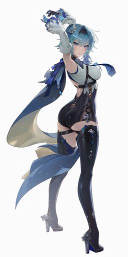 Thicc EULA 💙 [Genshin Impact] (4000x8000)