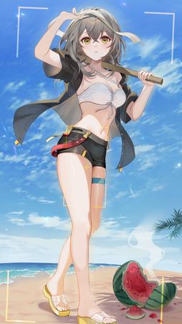 'Beach Fun' STELLE ❤️ [Honkai: Star Rail] (2250x4000)