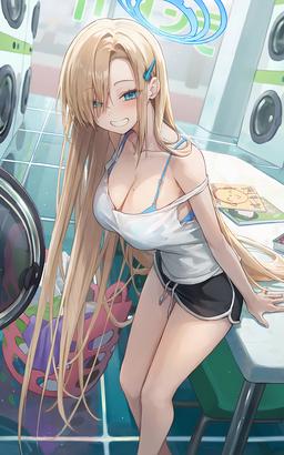 'Laundry Time'  ASUNA ❤️ [Blue Archive] (2500x4000)