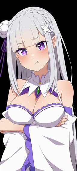 Emilia by na-suke [Re:Zero Kara Hajimeru Isekai Seikatsu](1800x4000)