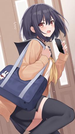 Late to School! [Original] (2064×3670)