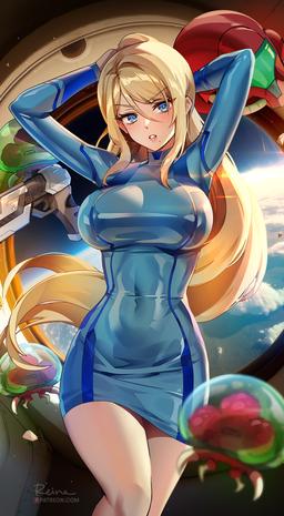 Samus Aran [Metroid](1650x3000)