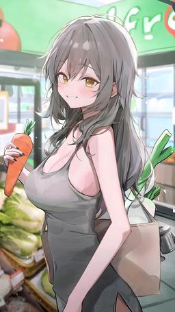 Grocery Shopping Stelle [Honkai Star Rail] (2250x4000)