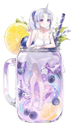 Blueberrie Flavored Lemonade [Original] (2400x4096)