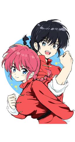 Ranma & Ranma [Ranma 1/2](1400x2635)