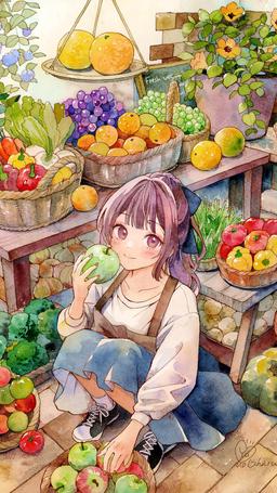 Fruit Seller [Original](2250×4000)