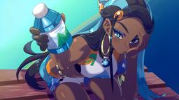 Nessa - Some water brand idk [Pokémon: Sword & Shield] (5120x2880)