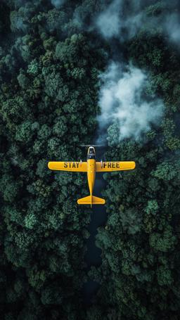 Flying over forrest [4320x7680]