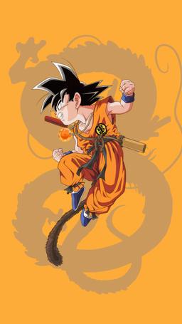 4k resolution kid Goku wallpaper