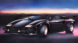 Lamborghini Countach 5000 Quattrovalvole by Patrignani [3840x2160]