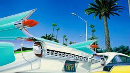 California Fifty by Osamu Yamagishi, 1987 [3840x2160]