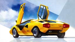 Countach LP400 by @F_M_U [3840x2160]