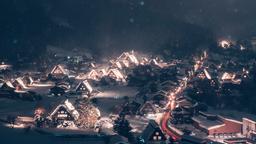 Glowing Roofs of Shirakawa-go by @nyaoayn [3840x2160]