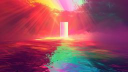 Colorful Mystical Doorway [1920x1080]