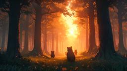 little_bears_in_the_meadow_by_donotbeatme [3840x2160]