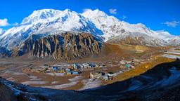 Manang st. Bhraka, Manang, Nepal - [3840x2160]