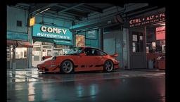 [3840 x 2160] RWB Porsche, Orange