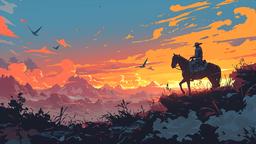 Sunset Rider [3840x2160]