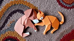 Origami Pets [1920x1080]